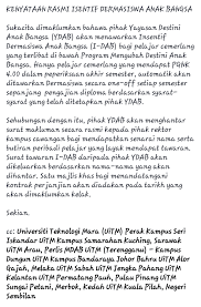 Ratings by 13 yayasan cinta anak bangsa employees. Ydab Di Hatiku On Twitter Kenyataan Rasmi Insentif Dermasiswa Anak Bangsa Http T Co Hswvdxloqp