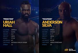 Hall has split his last eight fights and is coming off an october win over anderson silva. Ufc On Espn 39 Hall Vs Silva Betting Odds Picks