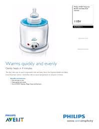 Check spelling or type a new query. Philips Bottle Warmer Scf255 11 Scf255 11 User Manual Manualzz
