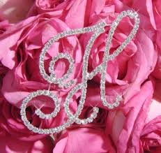 rhinestone crystal letter for bridal bouquet or wedding centerpiece accent letter j by raebella wedd bouquet jewelry wedding bouquet jewelry alphabet wallpaper