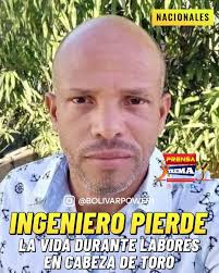 Un ingeniero de 45 años identificado como Aneudis Cuello Trinidad dejó de  vivir la mañana del lunes tras recibir el impacto de una columna de blocks  mientras realizaba una inspección en una