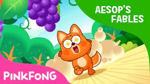 Just the things to quench my thirst, quoth he. The Fox And The Grapes Aesop S Fables Pinkfong Story Time For Children Youtube