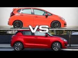 Its petrol motor, a 92ps 1. 2018 Honda Fit Vs 2017 Suzuki Swift Youtube
