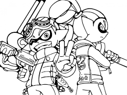 How do the characters in video games move so fluidly? Splatoon Coloring Pages Best Coloring Pages For Kids