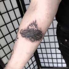 See more ideas about camping tattoo, sketch book, drawings. Camp Fire Tattoo Abyss Montreal