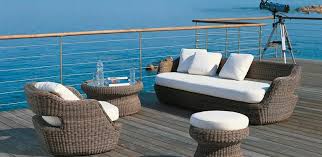 outdoor collection eden d unopiu daybed ou grand sofa sandalye evler teras