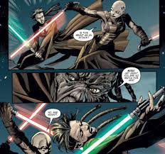 Fun Fact: Ventress's first-ever appearance was in a Star Wars comic called  Jedi: Mace Windu. it came out on February 26th 2003. a full 9 months before  on-screen debut in the Clone
