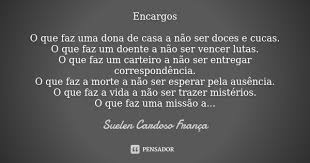 Encargos O Que Faz Uma Dona De Casa A Suelen Cardoso Franca