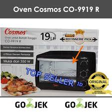 Alat panggang serbaguna terbaik untuk daging barbeque, sosis, ayam, sate, & ikan dengan bahan arang atau listrik dari maspion, celcio co, philips, maxim. Cosmos Oven Listrik Co 9919 19 Liter Toaster Ayam Pemanggang Stainless Steel Roti Bakar Kue 9918 Shopee Indonesia