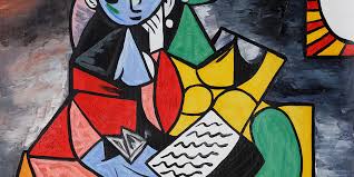 Picasso was experimental in his approach to art, often painting a common object or person from lots of different angles in one picture. Why The Weird Faces Picasso Artcorner A Blog By Overstockart Com