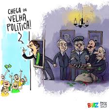 Bruno Lanza - Cartoon &amp; Ilustração - Chega da velha política, mas a nova é  um pouco pior. #brasil2020 #forabolsonaro #bolsonaro #centrão #charge  #cartum #velhapolitica #bhaz #art | Facebook