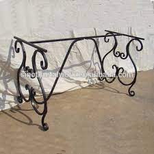 Maybe you would like to learn more about one of these? Decorative Steel Rectangular Table Base Metal Dining Table Base Wrought Iron Solid Outdoor Table