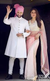 Soha Ali Khan And Kunal Khemu Married Wedding Dresses Men Indian Indian Wedding Outfits Indian Groom Dress