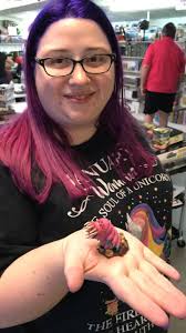 Erica with the FALL in her first match!!