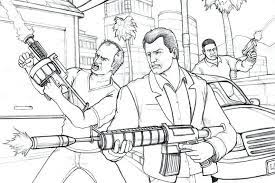 Gtainside is the ultimate gta mod db and provides you more than 45,000 mods for grand theft auto: Grand Theft Auto Coloring Pages Coloring Home