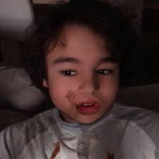 Papa est fier de toi mon fiston, même quand tu fais des bêtises !! . Je  t'aime mon petit verseau 🙏❤️ #capoussevite #deja4ans #turessemblesatamere  #fierdetretonpere