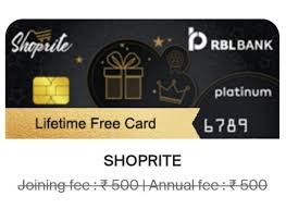 Maybe you would like to learn more about one of these? Rbl Shoprite Credit Card Lifetime Free Limited Desidime