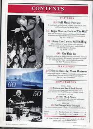 Rolling Stone Magazine September 2010 Roger