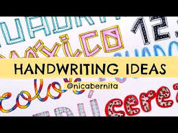 Hand Lettering Ideas Hand Lettering Fonts And Title Ideas For Notes Cool Handwriting Styles Youtube In 2020 Nice Handwriting Hand Lettering Fonts Lettering Fonts