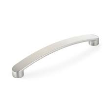 Lazy susan by richelieu kitchen land custom kitchen cabinets. Richelieu 6 3 8 In Center To Center Brushed Nickel Arch Handle Drawer Pulls In The Drawer Pulls Department At Lowes Com