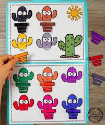 цветы в срезке от A до Z читать онлайн Summer Preschool Color Matching Game Planting Cactus File Folder Game Preschool Summerpresc Preschool Planning File Folder Games Preschool Preschool Colors