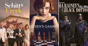 Two netflix productions, the movie mank and tv series the crown, are both up for awards in six categories. 1r3mhi8ahiytbm