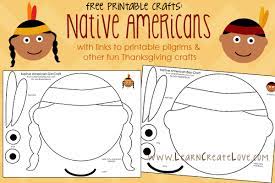 Pilgrim and indian hat freebie. Printable Native American Crafts Thanksgiving Preschool Preschool Crafts American Crafts