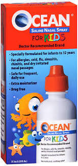 Ocean For Kids Saline Nasal Spray 1 25 Oz Medshopexpress