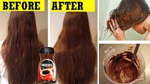 Clip your hair on top of your head so you don't drip the mixture on anything, and leave it on for at least one hour. How To Dye Hair Naturally At Home With Coffee Youtube
