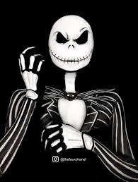 Jack Skellington Nightmare Before Christmas Halloween Makeup Body Painting Costume Nightmare Before Christmas Drawings Painting Costume Cool Halloween Makeup