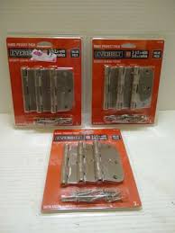 Everbilt 481 003, 3-1/2in With 5/8in Radius Satin Nickel Finish 3 x 3pk