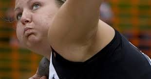 Final throw gives Leffler 4th straight shot put title