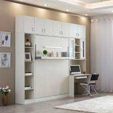 Marrying the comfort of upholstery with the opulence of contemporary style, the magon bed transforms the common into splendid sophistication. Shelf Queen Vertical Hidden Wall Bed Space Saving Foldable Murphy Bed Qv 100