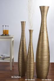 That would be it for our 20 floor vases and watch out for upcoming features here in home design lover. Leewadee Tall Big Floor Standing Vase For Home Decor 44 Inches Mango Wood Golden Floor Standing Vase Large Floor Vase Tall Vase Decor