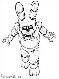 Coloring pages with characters from the famous game five nights at freddy's, created by scott coughton. Beautiful Five Nights At Freddys Coloring Pages Printable Sugar And Spice