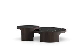 Ironwood in a mango wash tone creates a beautiful round surfaces with plenty of warmth and character. Modern Oliver Coffee Tables By Modloft