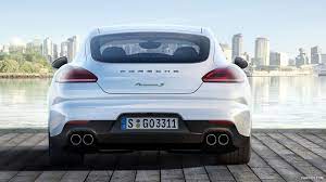 Porsche Panamera S E Hybrid Rear Porsche Panamera Panamera Turbo S Porsche Panamera Turbo