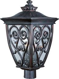 How the c3d can be place all the light pole to the alignment? Newbury Vx 3 Light Outdoor Pole Post Lantern Outdoor Pole Post Mount Maxim Lighting