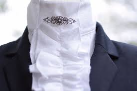 Exclusive horse motif glassware, equestrian jewelry, horse home decor. Dressage Stock Tie With Vintage Stock Pin Included Stock Tie Dressage Stock Tie Riding Outfit