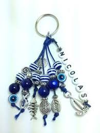 Porte Cles Theme Marin Arete Poisson Bateau Porte Bonheur Grec Porte Cles Par Sboeyes Porte Cle Bijoux De Sac Idees De Bijoux