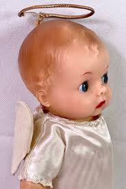 1952 Vintage 9" Madame Alexander Angel Cherub Baby Doll