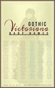 All Names Above Were British Baby Names During The Victorian Era All Names Above Were British Baby Name In 2020 British Baby Names Gothic Baby Names Twin Baby Names