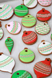 Remove from oven prior to any edges turning golden. Marbled Christmas Ornament Cookies Sweetopia