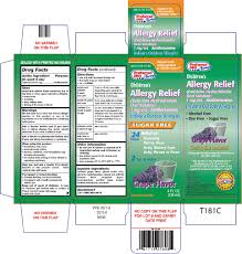 Childrens Allergy Relief Solution Preferred Plus Kinray