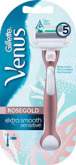 Dank der neuen gillette venus rasierer cashback aktion könnt ihr jetzt einen venus rasierer die venus aktion gilt noch bis zum 30.09.2019 und somit habt ihr ausreichend zeit einen rasierer zu. Gillette Venus Rosegold Rasierer Extra Smooth Sensitive 1 St Dm At