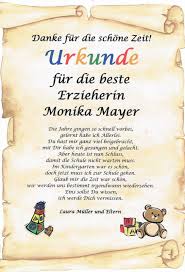 Urkunde Abschied Kindergarten Erzieherin Danksagung Personliches Geschenk Kindergarten Erzieherin Erzieherin Abschiedsgeschenk Fur Erzieherin