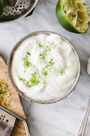 Maybe you would like to learn more about one of these? Easy Lime Crema Recipe Drizzle On Everything Downshiftology