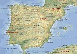 Immagini satellitari in tempo reale spagna e portogallo. La Spagna Confina A Nord Est Con La Francia E Con Il Prin