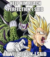 Dragonball z meme cell game anime meme. Perfect Cell Dragon Ball Artwork Anime Dragon Ball Super Anime Dragon Ball