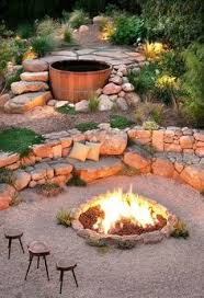 How to build a diy smokeless fire pit that really works! 25 Fire Pit On A Hill Ideas Backyard Fire Pit Backyard Backyard Landscaping
